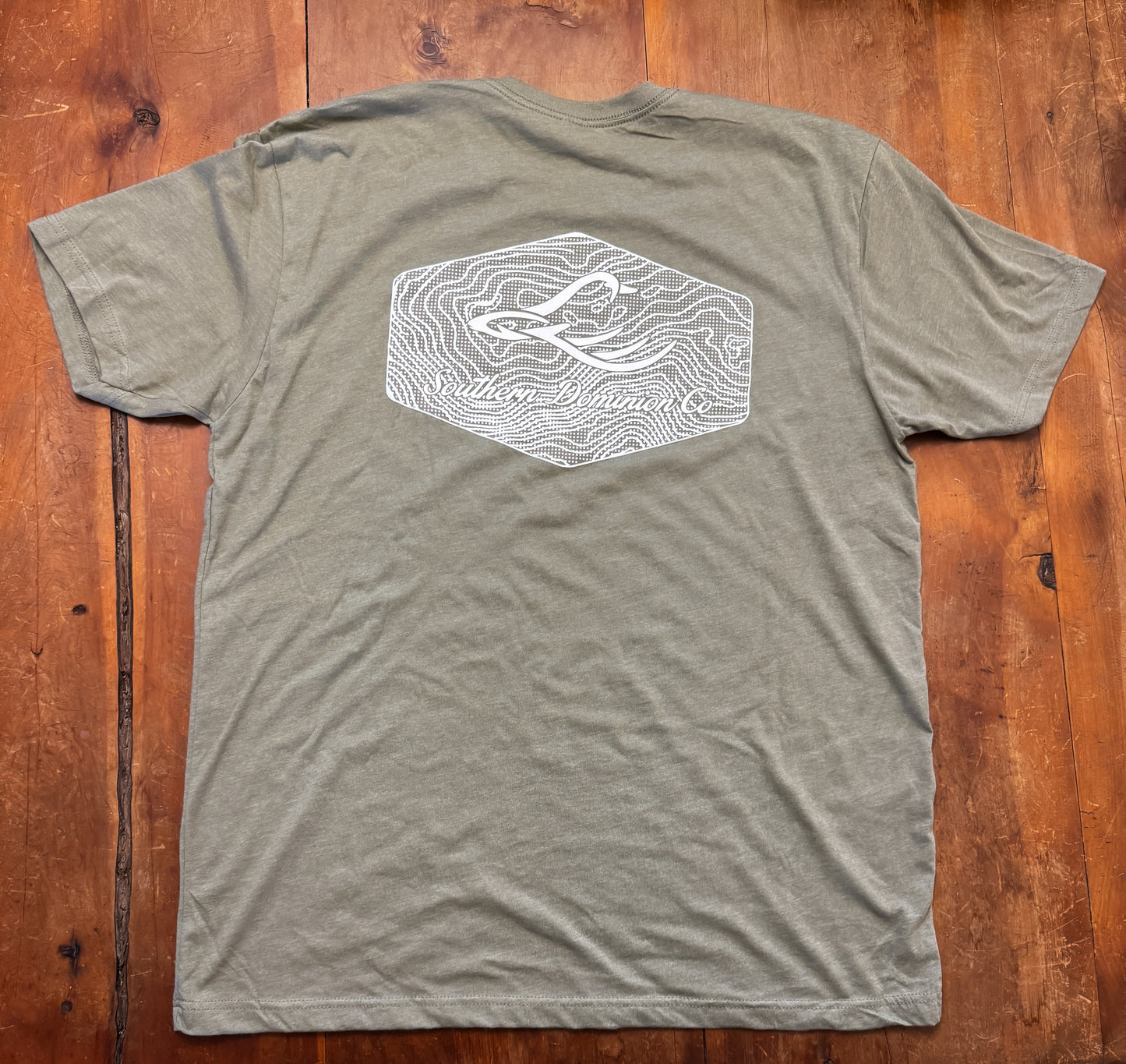 Olive/White Denali T-Shirt