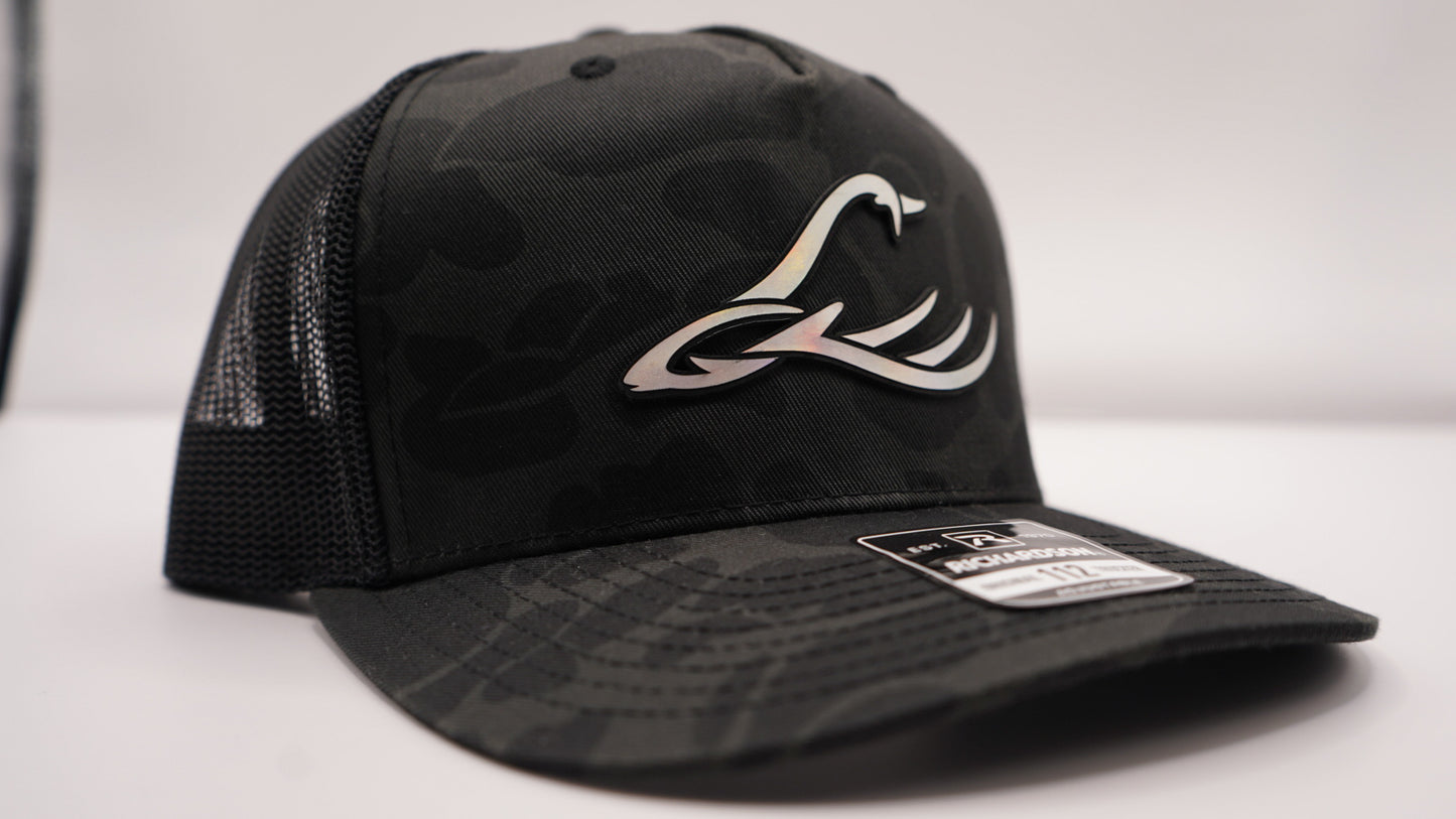 Black Camo S.D. Logo