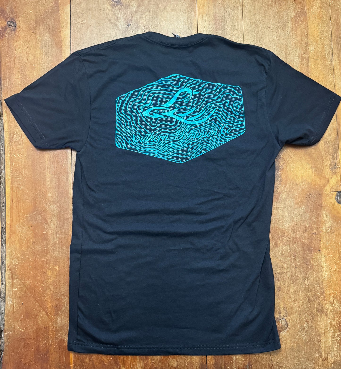 Black/Teal Denali T-Shirt