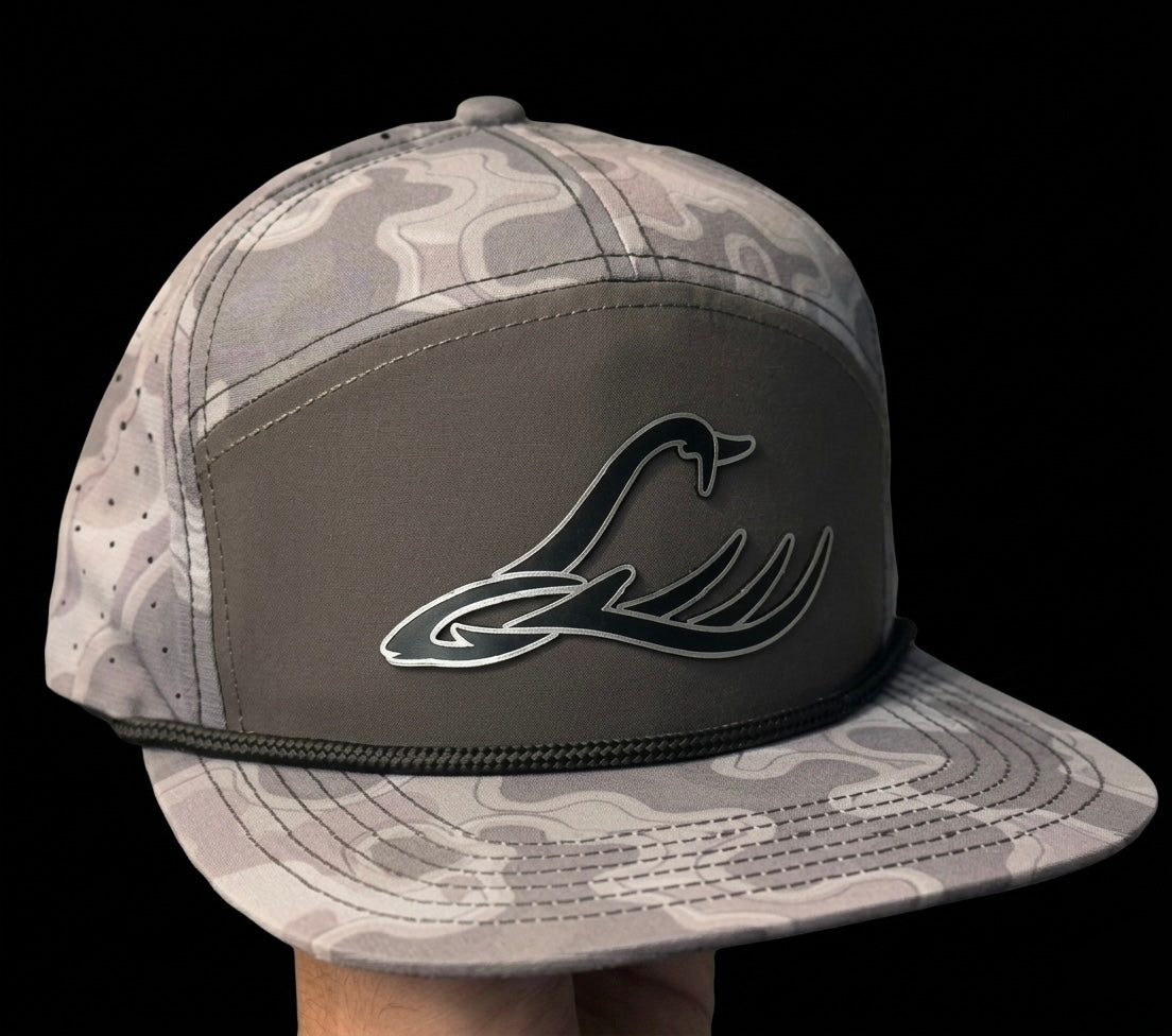 “Smoke show” 7 panel SnapBack