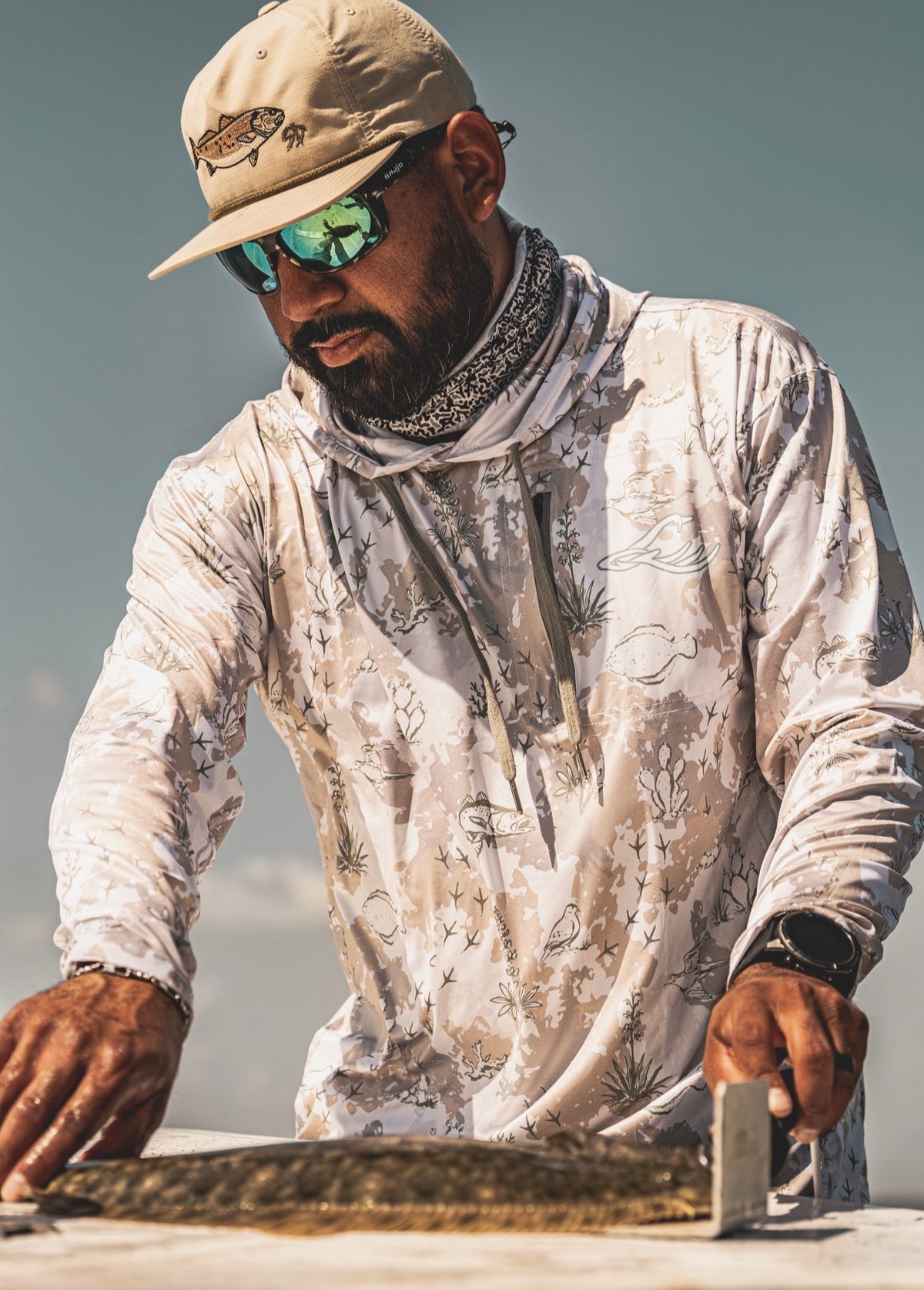 “Surf and Turf” Performance Hoodie