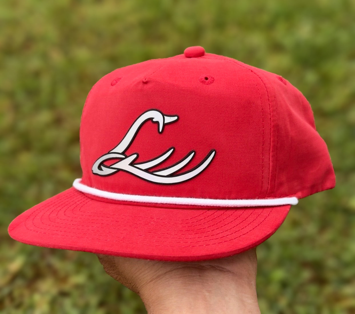 Rojo/Blanco rope SnapBack