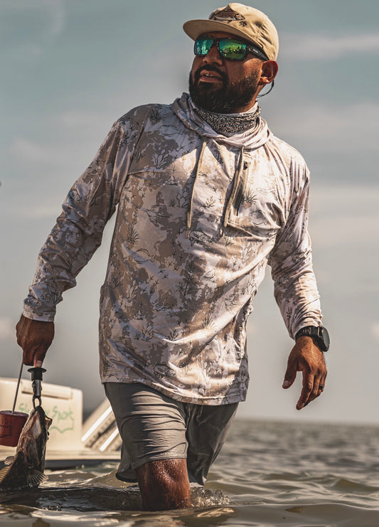 “Surf and Turf” Performance Hoodie