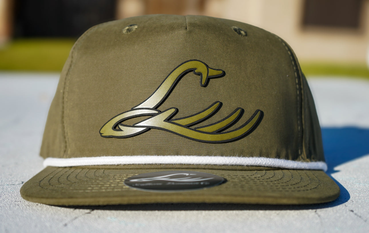Olive-Classic Rope SnapBack