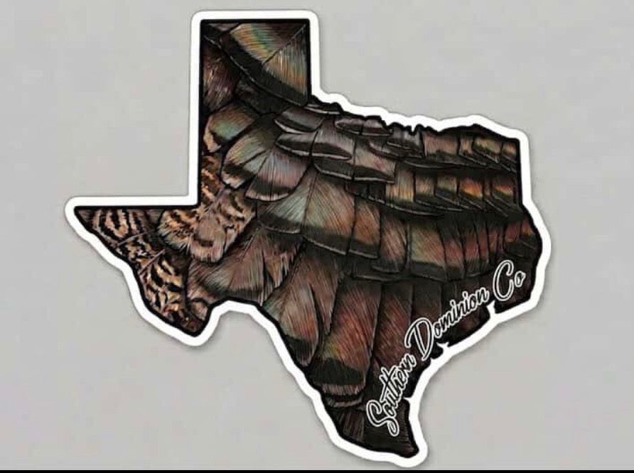 Texas “Gobbler” Decal