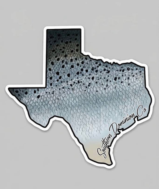 Texas “Trout” Decal